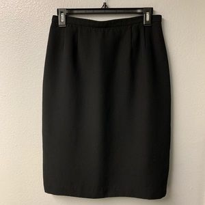 Women’s Petite Black Skirt